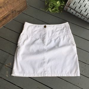 ✅ 3 for $15❗️H&M High Rise White Mini Skirt